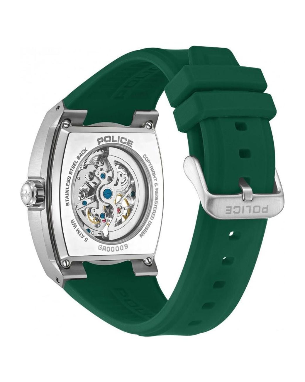 Police Green Pewgr0000901 Skeletor Watch for men