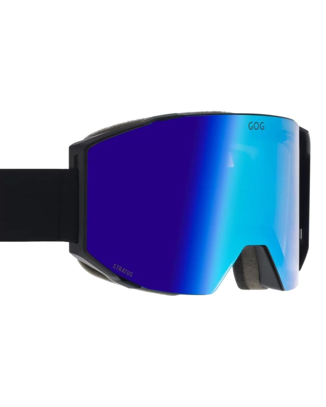 G.O.D Eyewear Blue Stratus Uv400 Ski Snowboard Goggles With Anti-Fog Mirror Double Lens