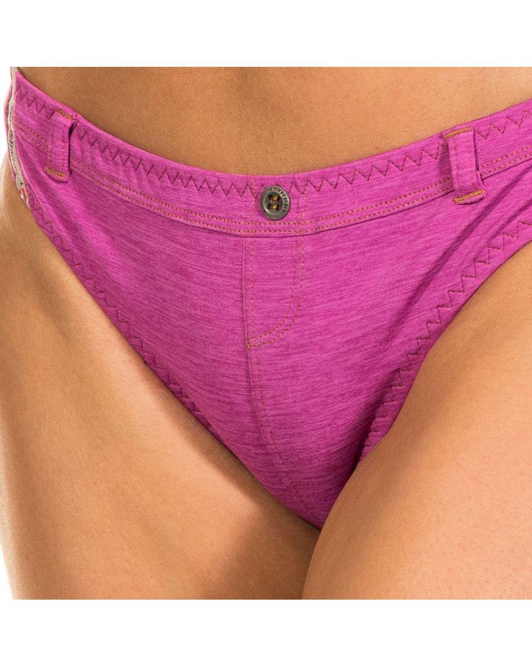 DIESEL Purple Angels Panties Elastic Fabric And Inner Lining 00S0Qr-00Wth