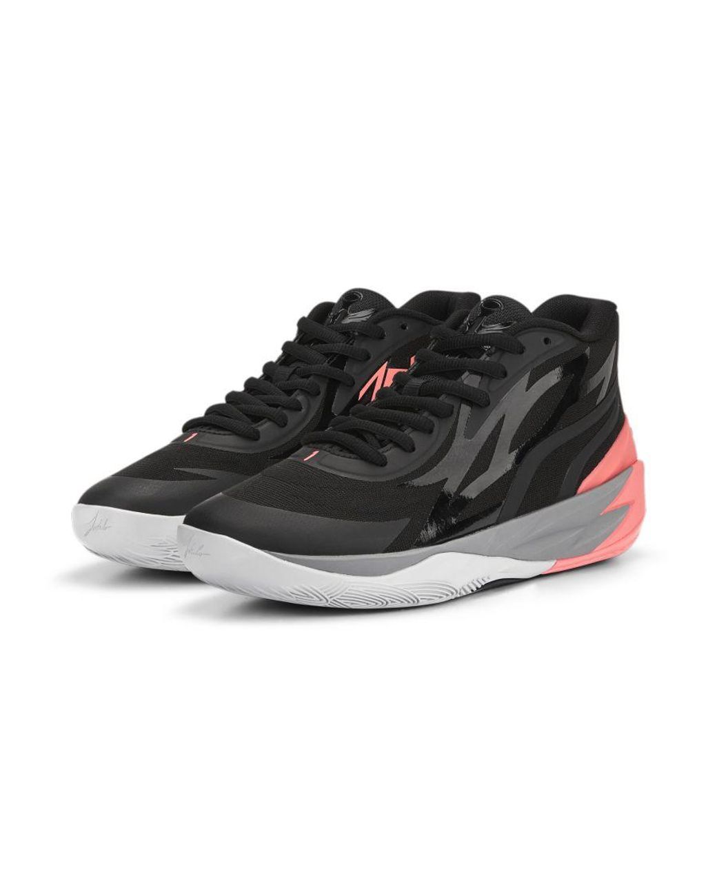 PUMA Black Mb.02 Flare Basketball Shoes