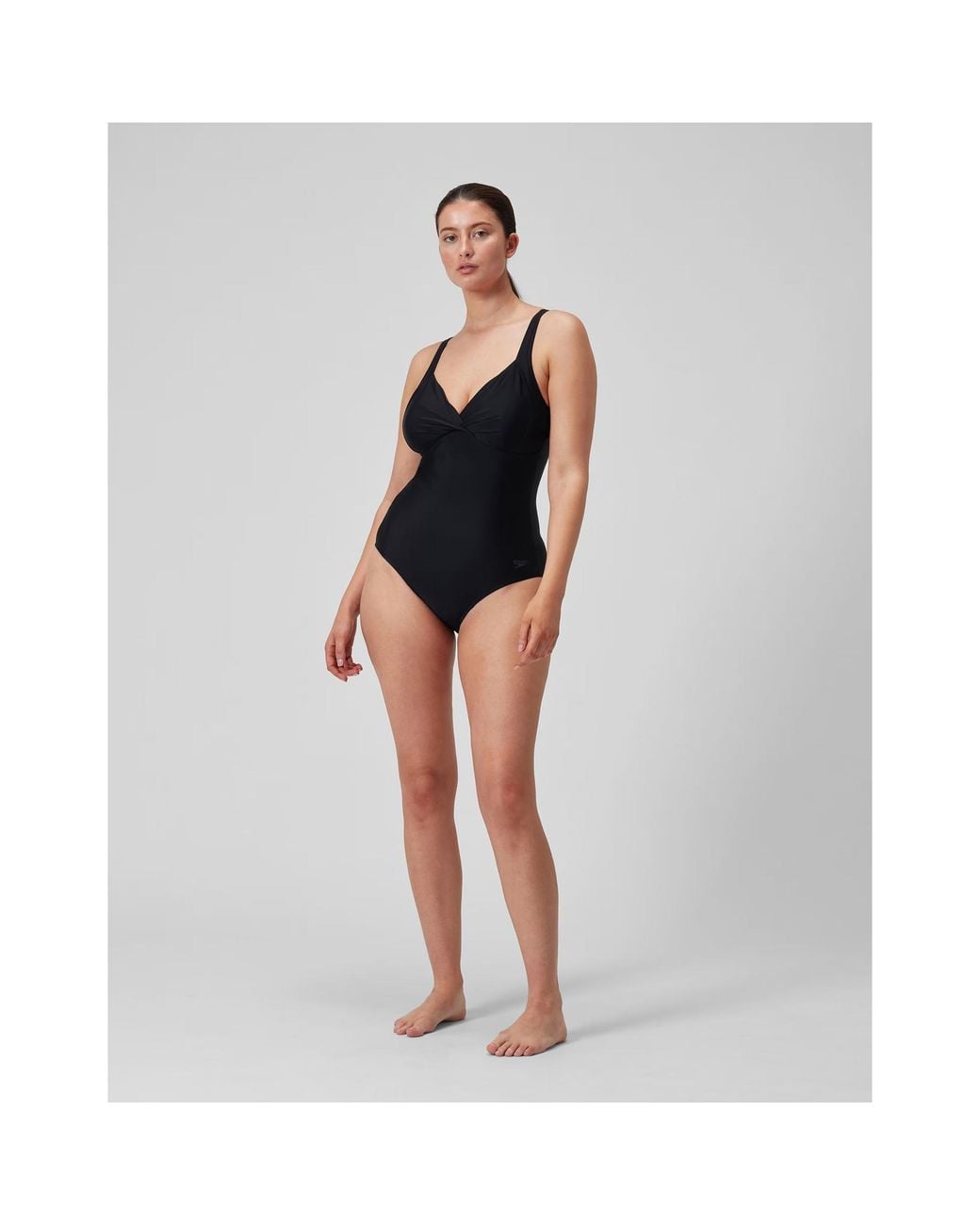 Speedo Black Ladies One Piece Swimsuit