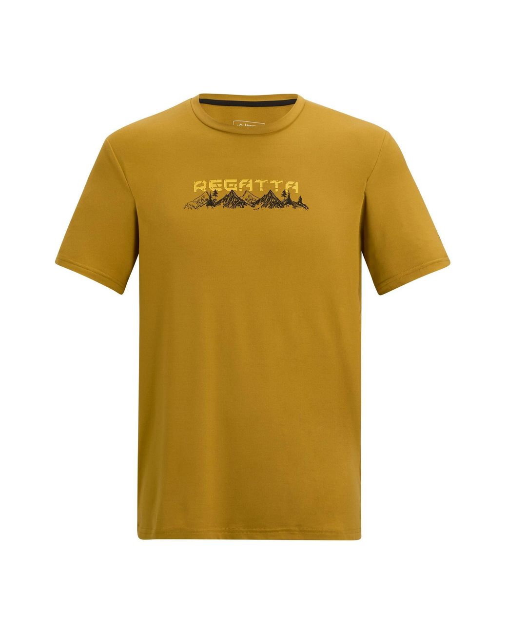 Regatta Yellow Fingal Sunset Stretch T-Shirt (Wood) for men