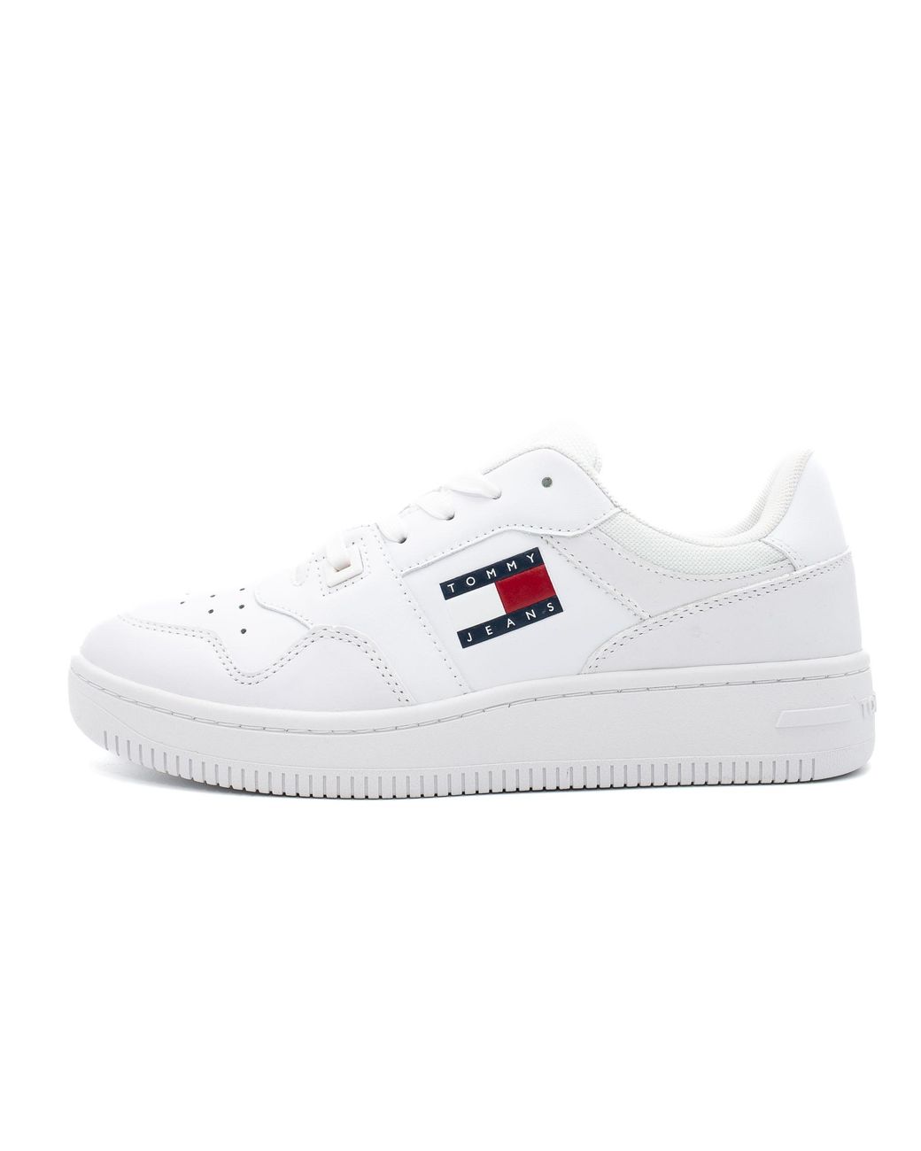 Tommy Hilfiger White Sneakers Tjw Retro Basketball Ess