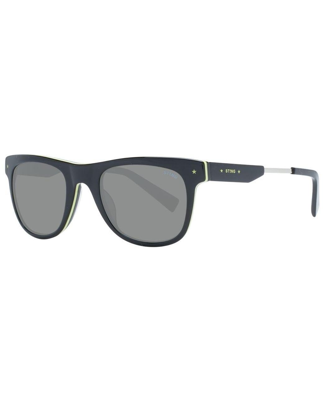 Sting Gray Sunglasses Square Frame for men