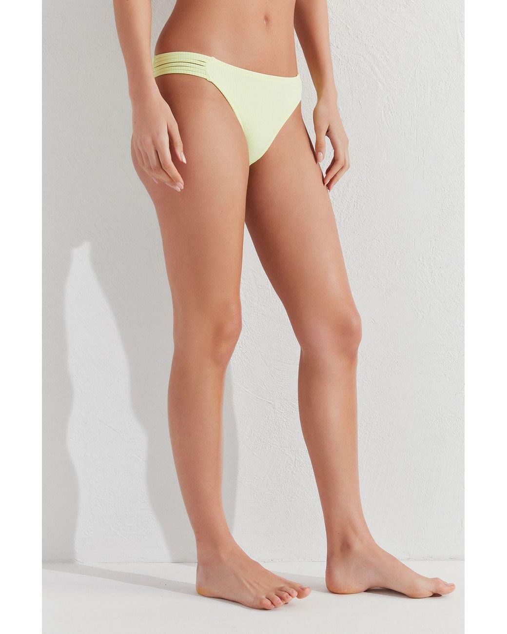 Penti Multicolor Low-Waist Ribbed Hipster Bikini Bottoms