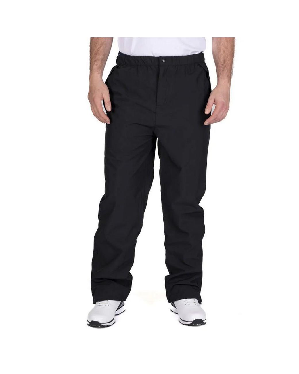Island Green Black Golf Waterproof Trousers for men