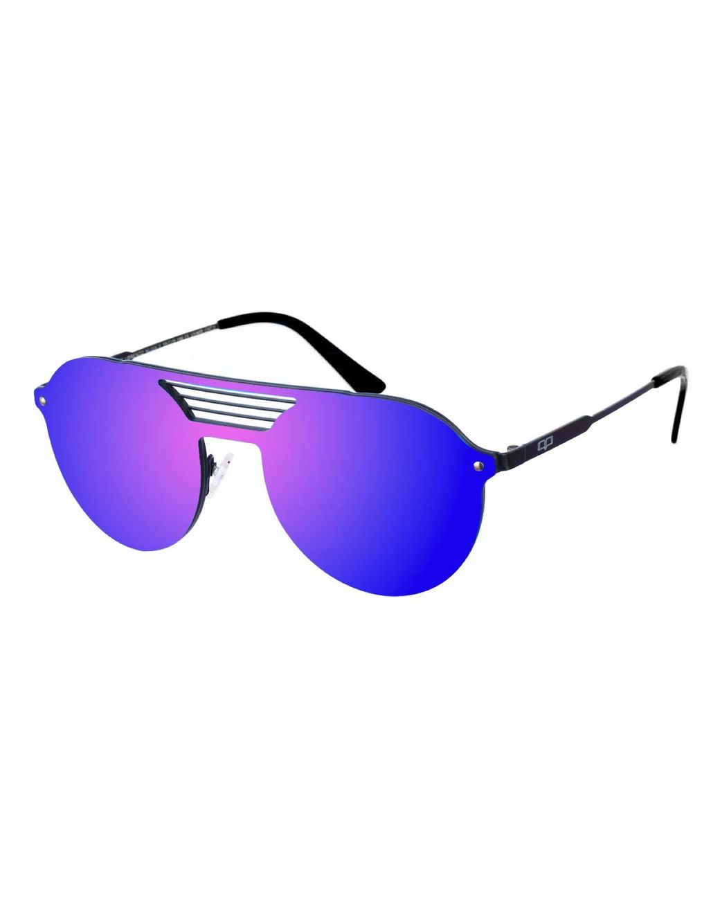 Kypers Blue New Lourenzo Oval Shaped Nylon Sunglasses