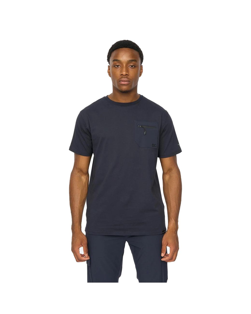 Duck and Cover Blue Kematone T-Shirt (Petrol) for men