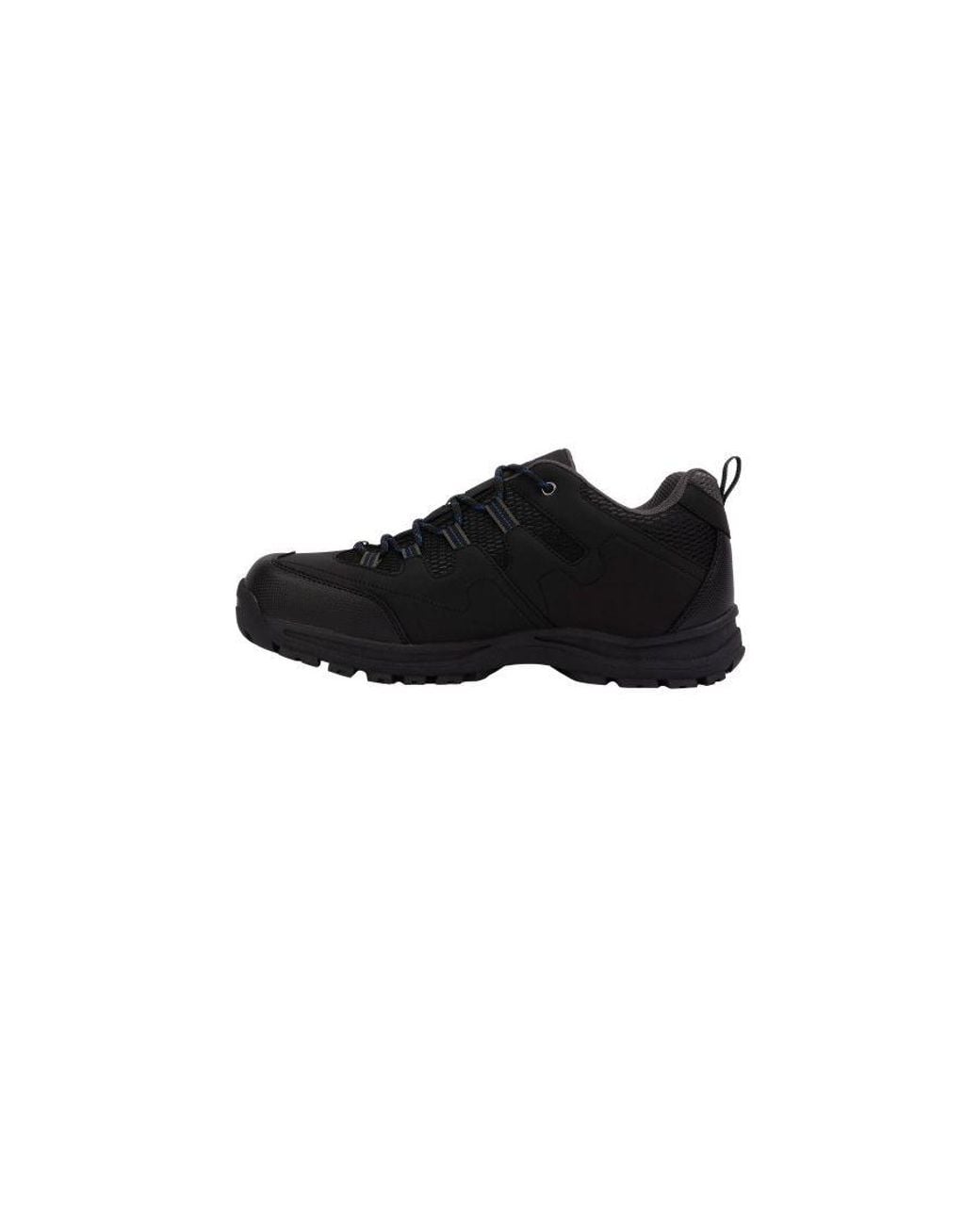 Trespass Black Finley Low Cut Hiking Shoes for men