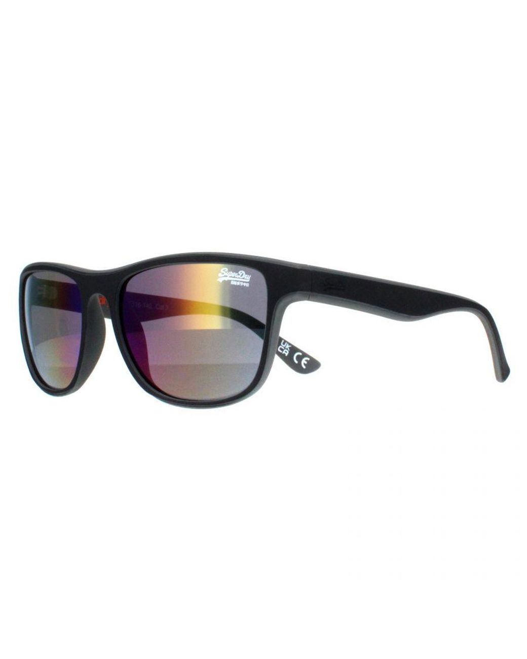 Superdry Blue Square Matte Flash Mirror Rockstep for men