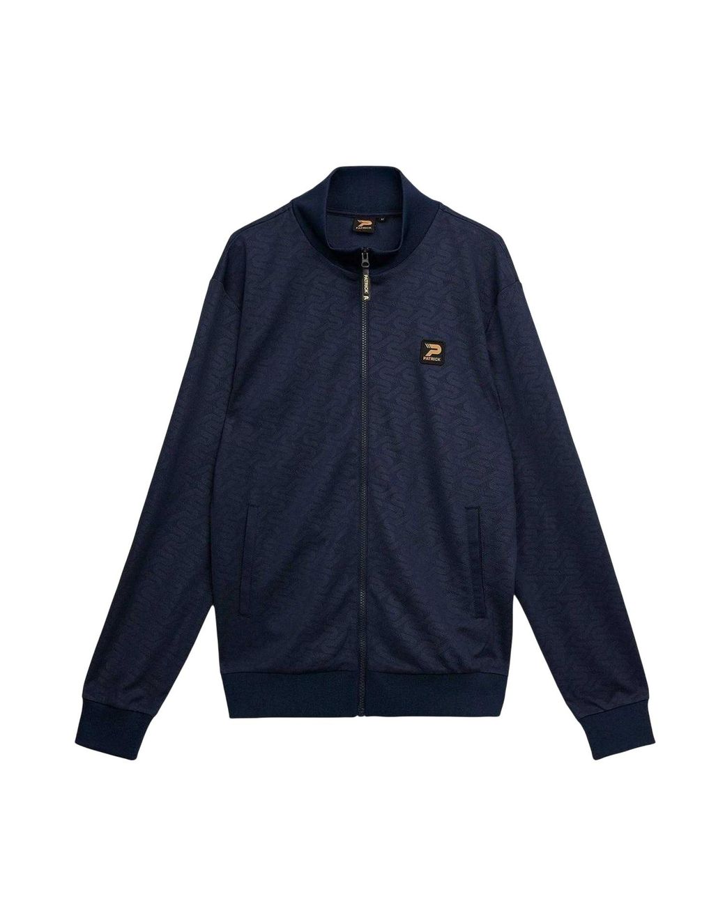 Patrick Blue Patterson Track Jacket for men