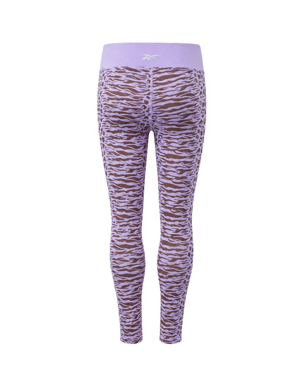 Reebok Purple Mod Safari Leggings Cotton