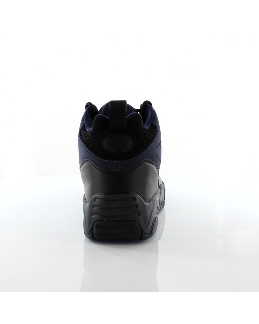 PUMA Black Trinomic Source Mid Lace Up Trainers 369829 05 for men