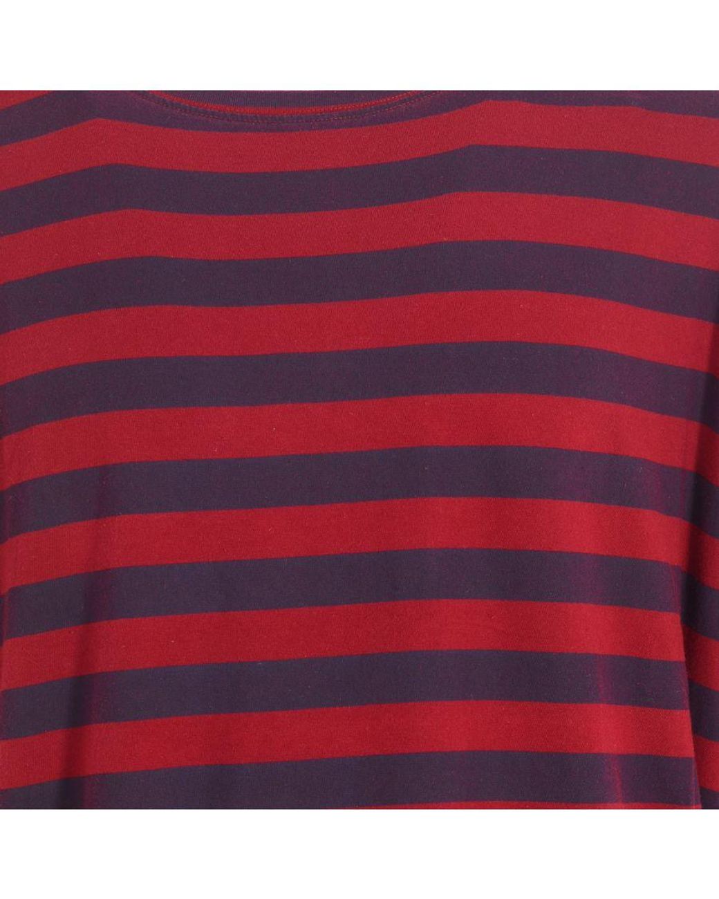 ELEVEN PARIS Red Aziz Round Neck Short Sleeve T-Shirt 17S1Ts296
