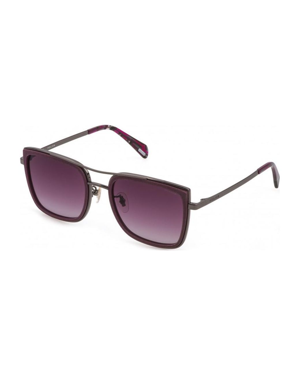 Police Purple Spld82 55 550Gl7 Sunglasses