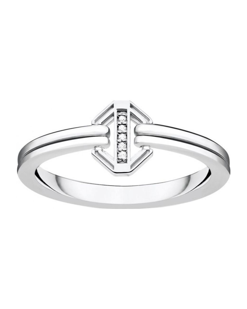 Thomas Sabo Metallic D_Tr0036-725-14-54 Ladies Ring Sterling