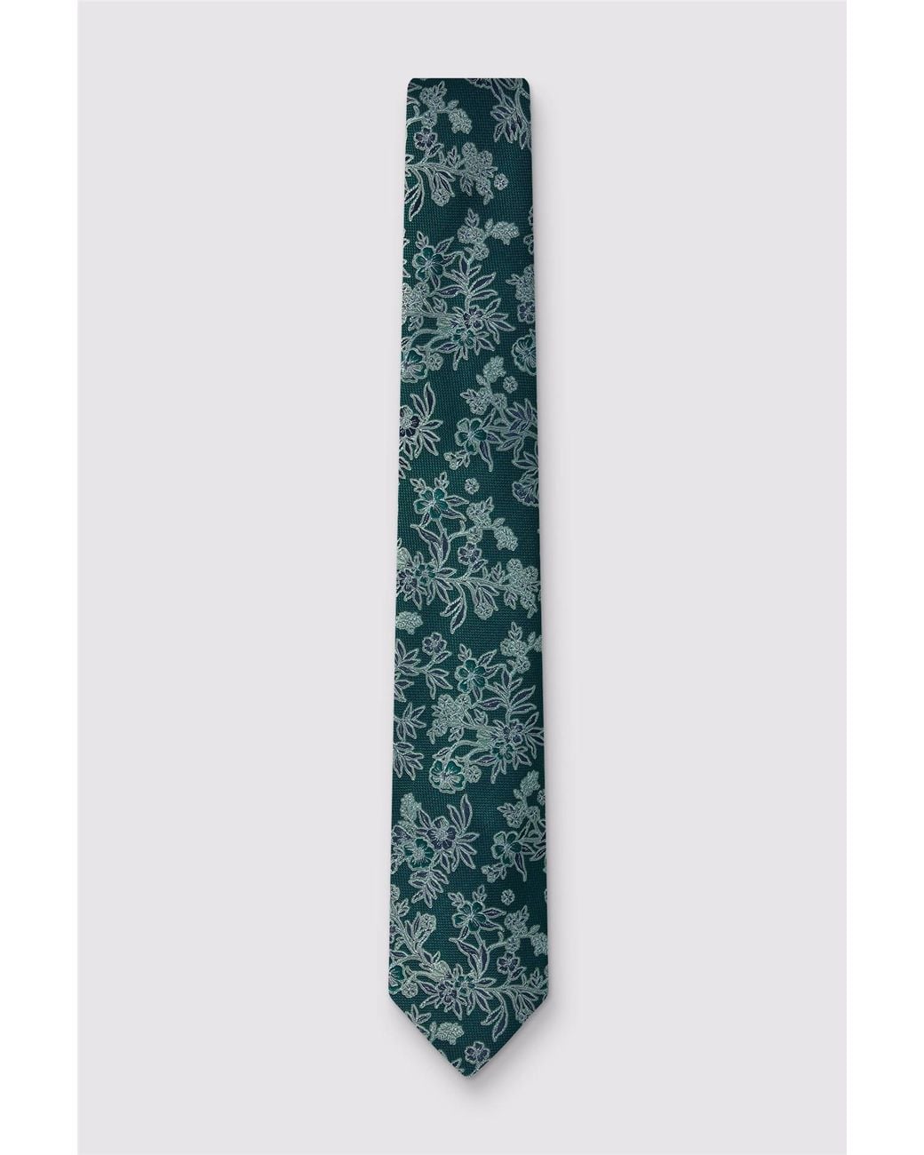 Antique Rogue Blue Floral Tie for men