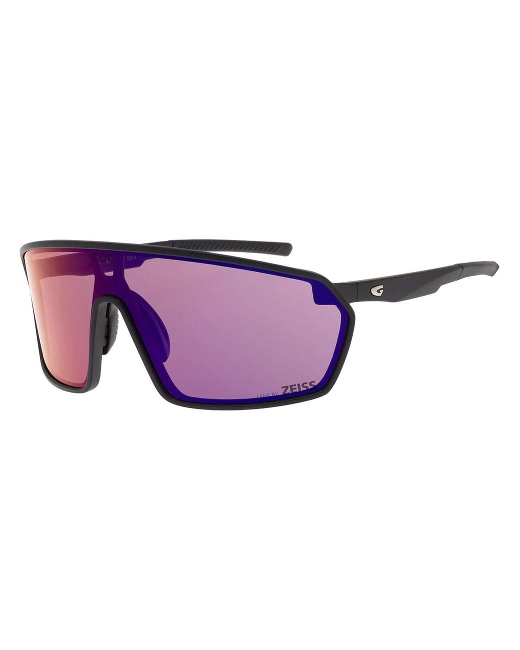 G.O.D Eyewear Purple Freya Uv400 Cycling Running Sunglasses With Zeiss Mirror Hydrophobic Lens