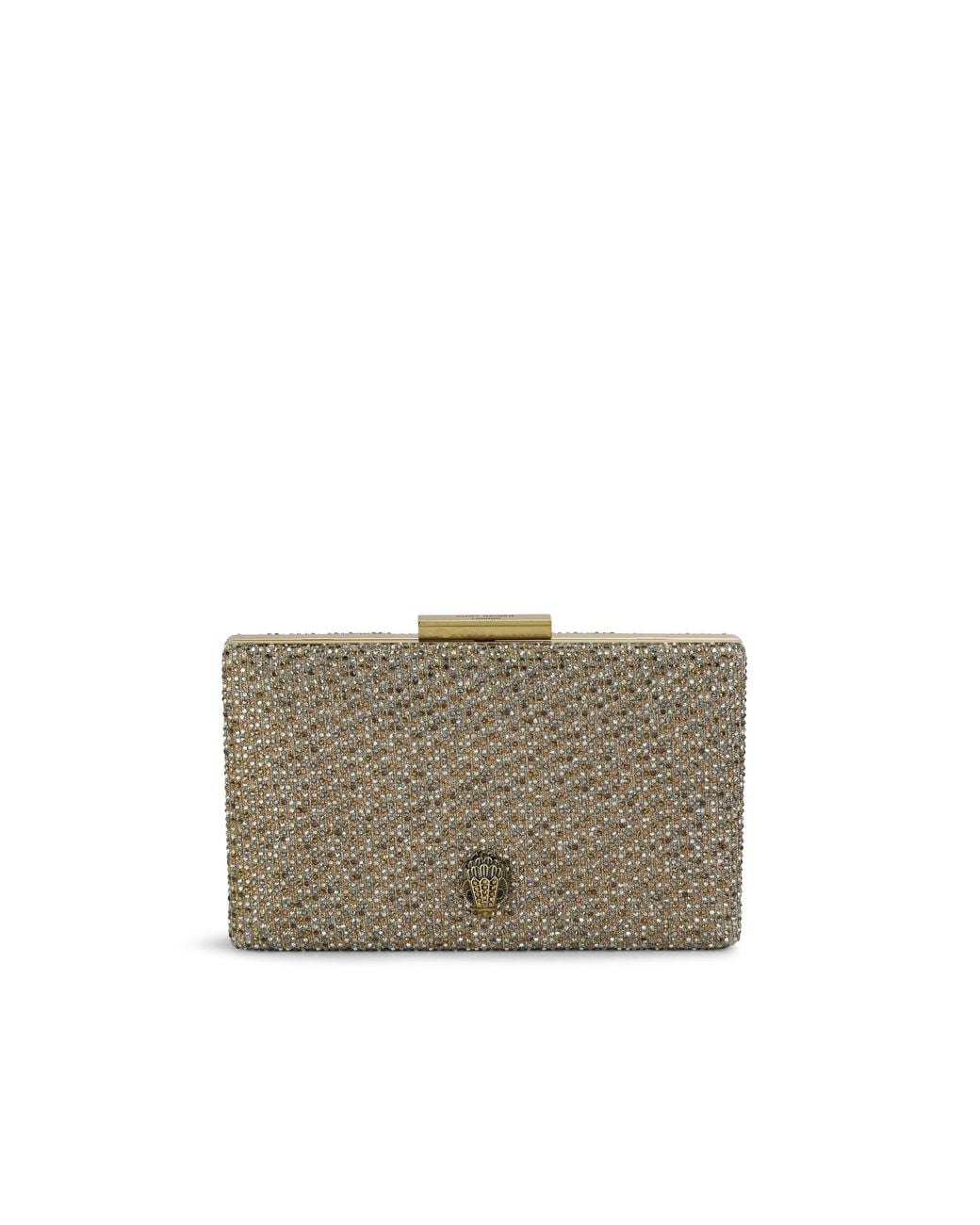 Kurt Geiger Gray Box Clutch Bag
