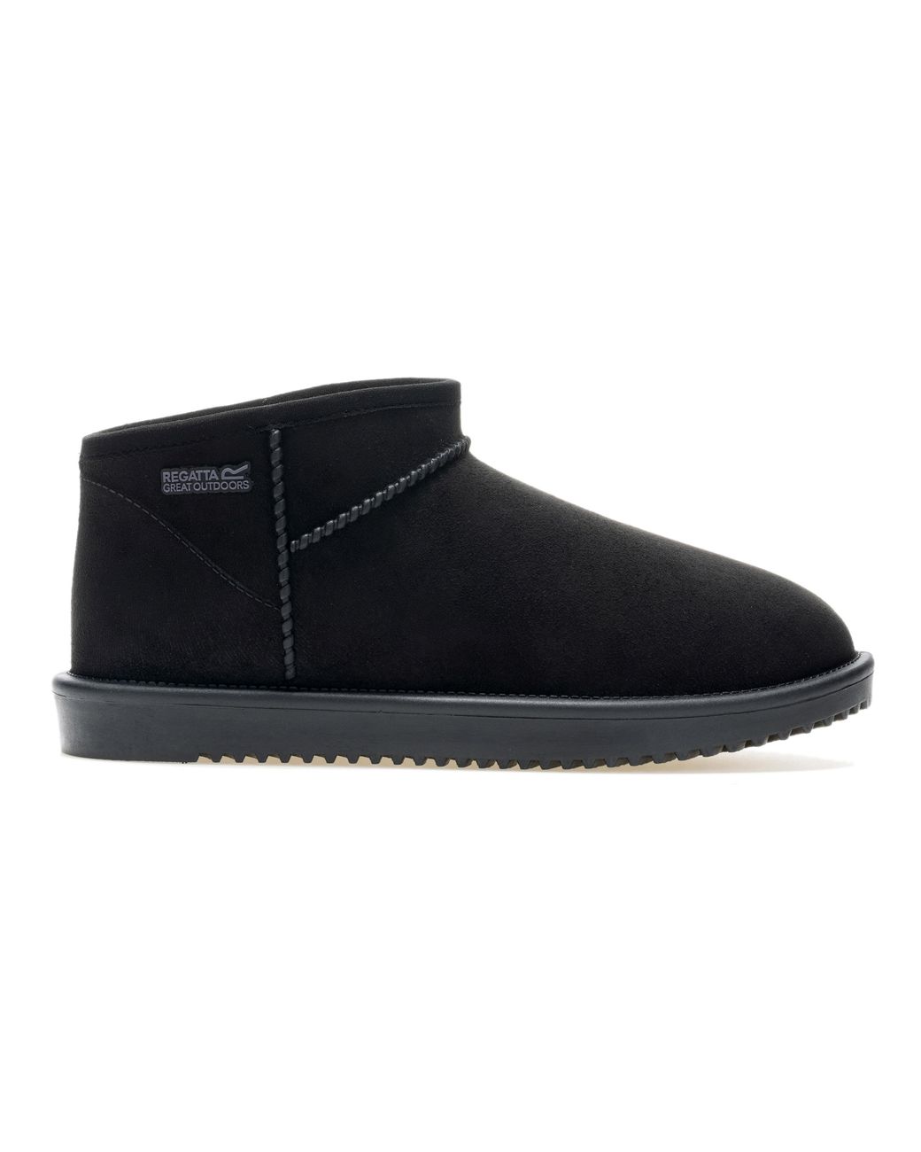 Regatta Black Ankle Boots Riley Short Waterproof Slip On