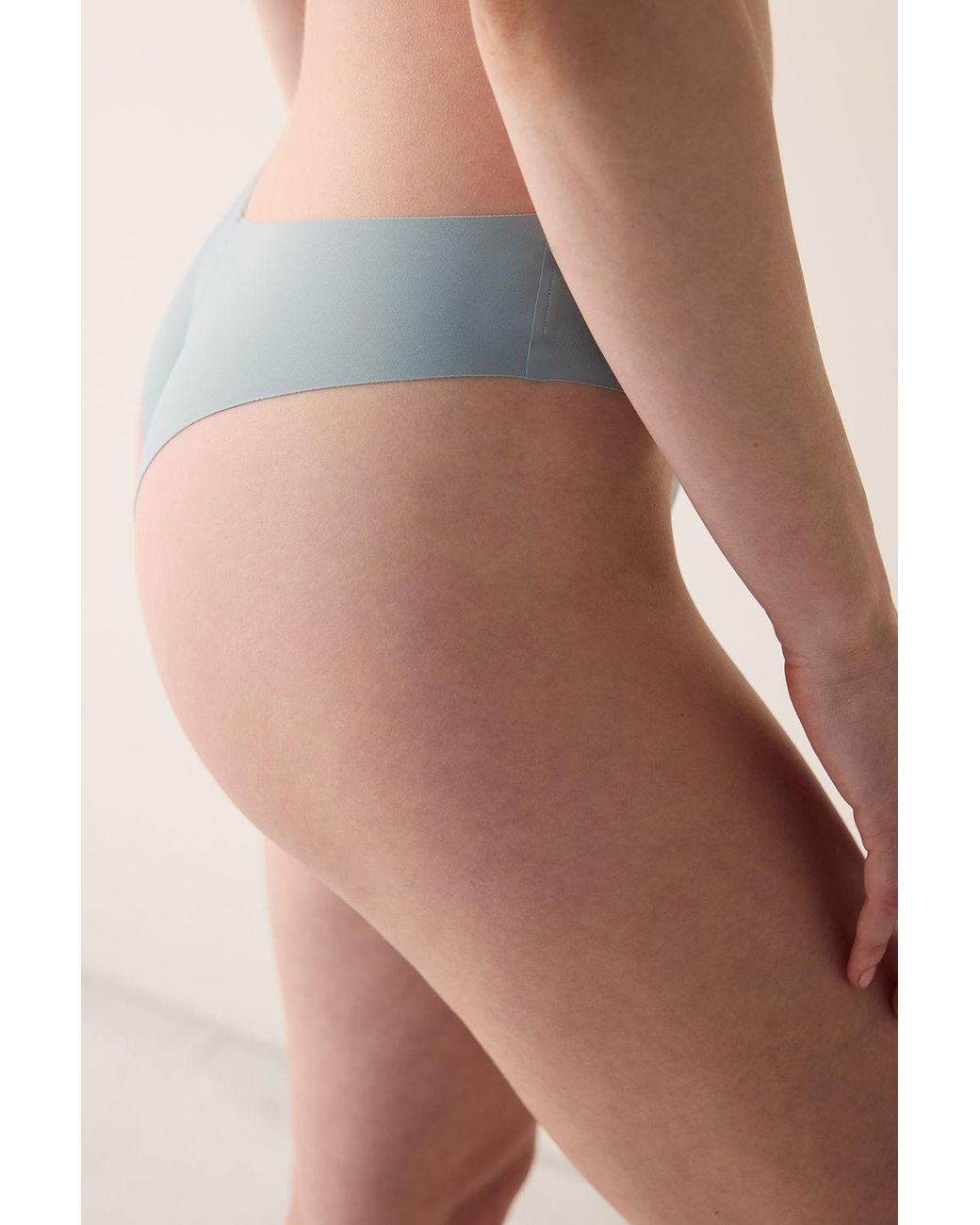 Penti Blue Brazilian Mid-Waist Panties