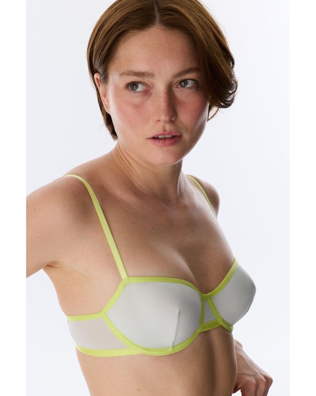 Penti White Solid Underwired Jersey Bra