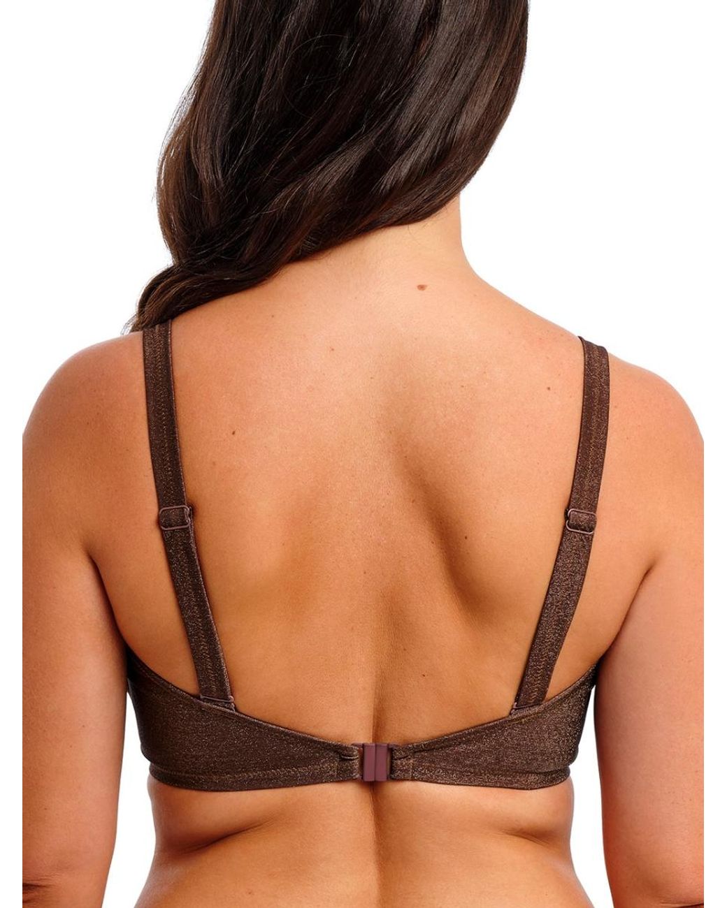 Fantasie Brown Sabana Plunge Bikini Top