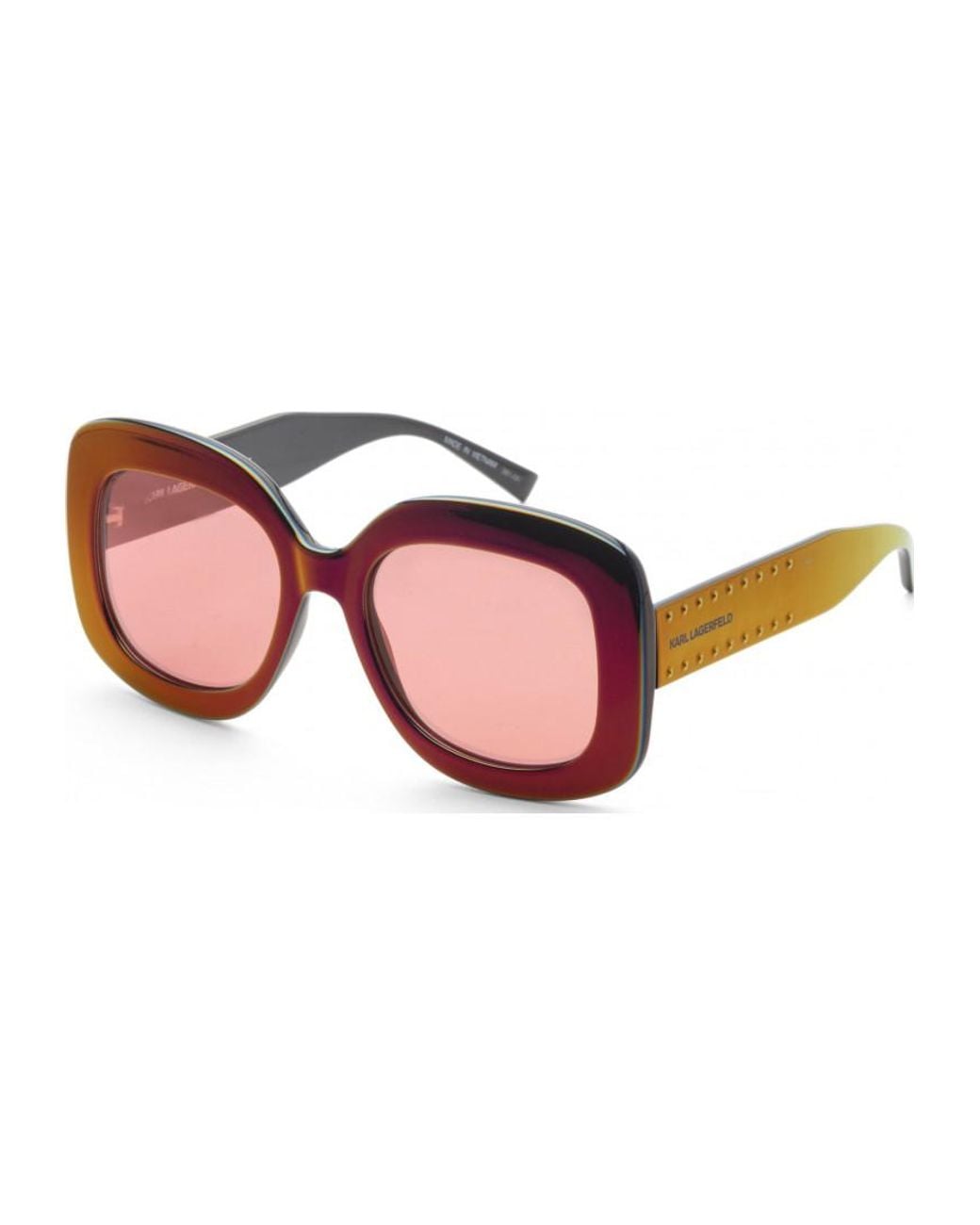 Karl Lagerfeld Pink Kl6165Sn 53 602 Sunglasses