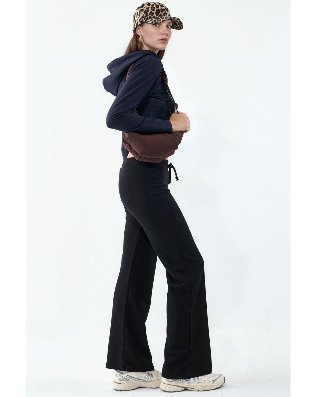 Busem Blue Straight-Leg Sweatpants