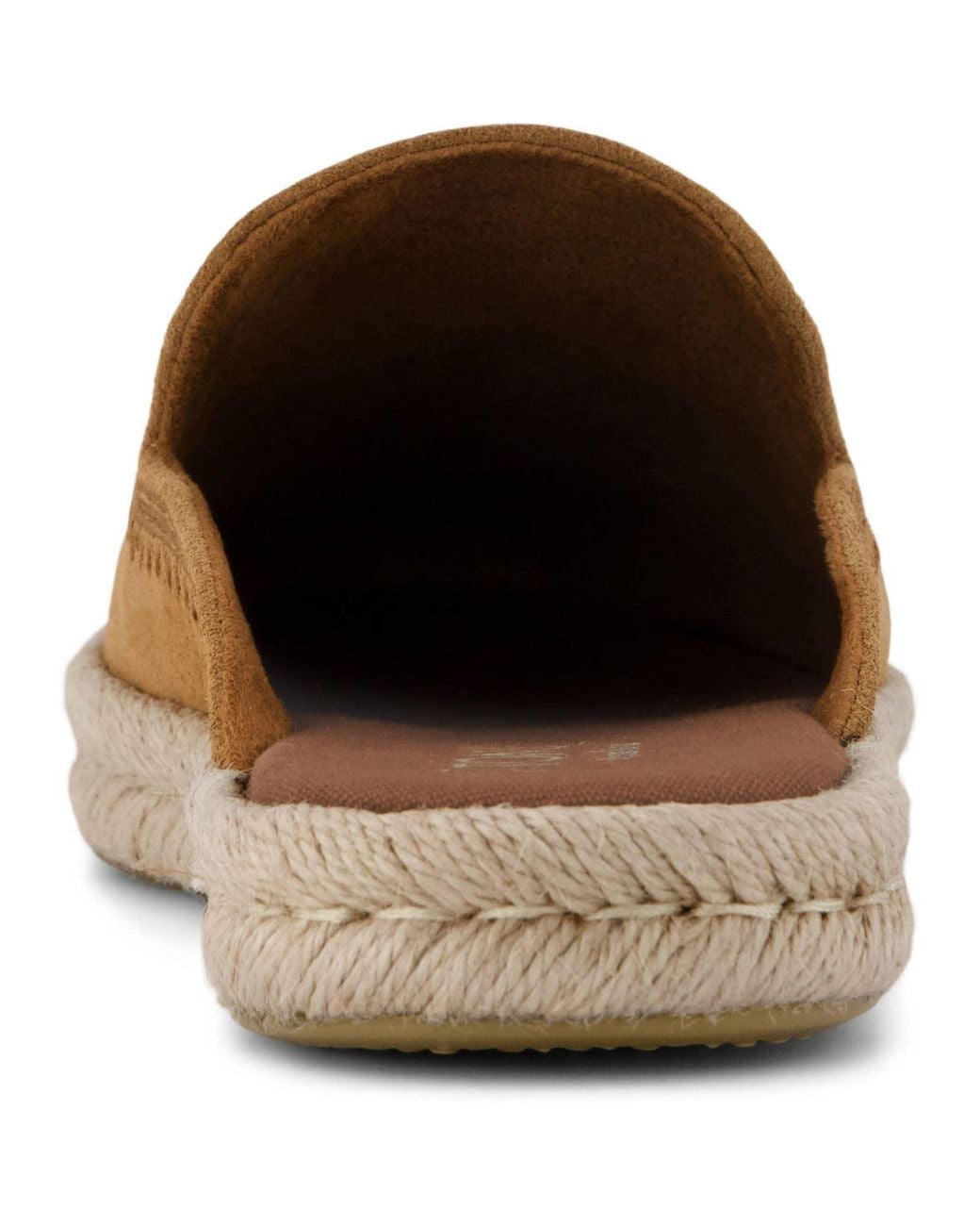 TOMS Brown Santiago Leather Sugar Slippers