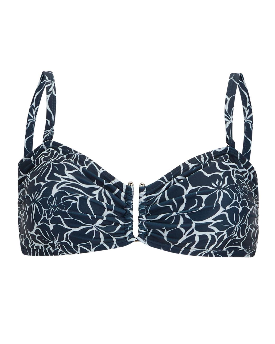Regatta Blue Ladies Aceana Iii Floral Paradise Bikini Top