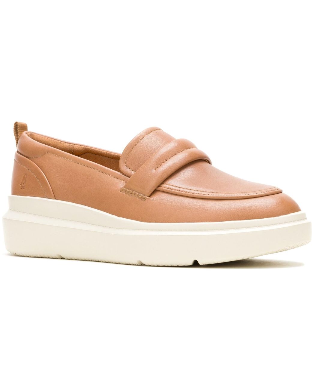 Hush Puppies Natural Joy Penny Slip On Ladies Shoes