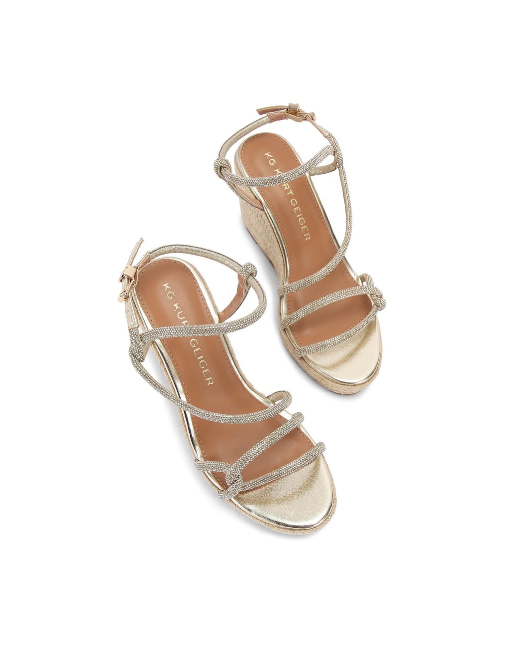 KG by Kurt Geiger Natural Primrose Heels