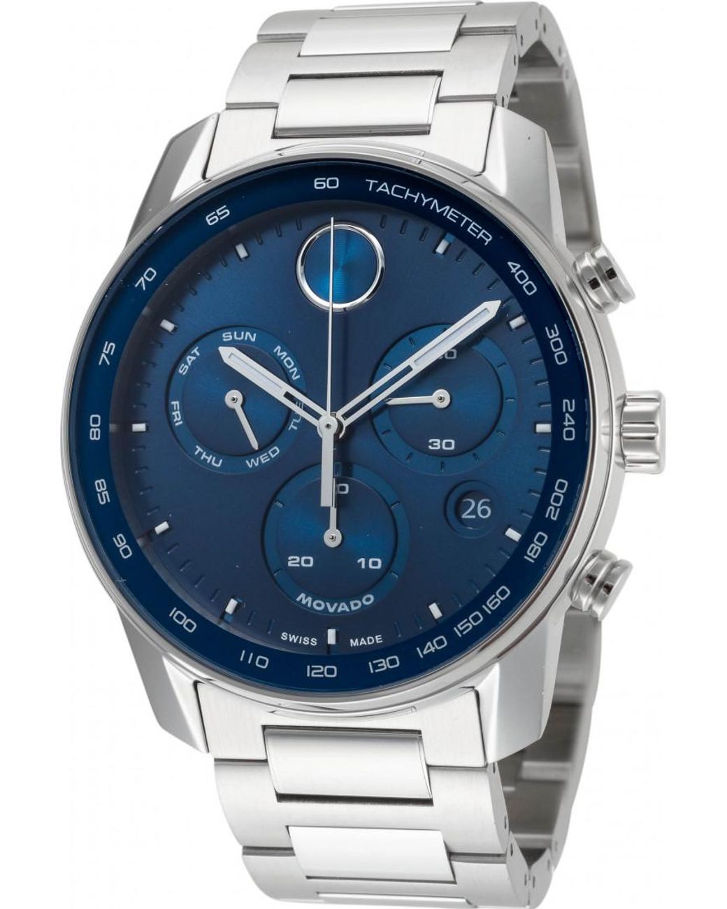 Movado Blue 3600865 Bold Verso Watch for men