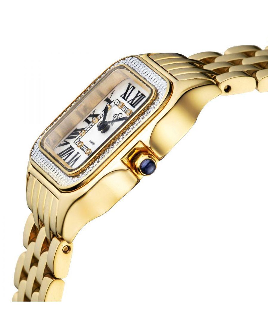 Gv2 Metallic Milan Dial Ipyg Stainless Steel Watch