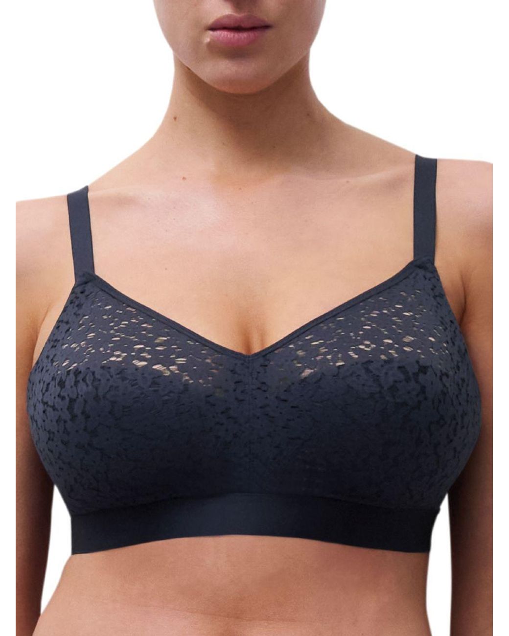 Chantelle Blue Easy Feel Norah Wirefree Support Bra