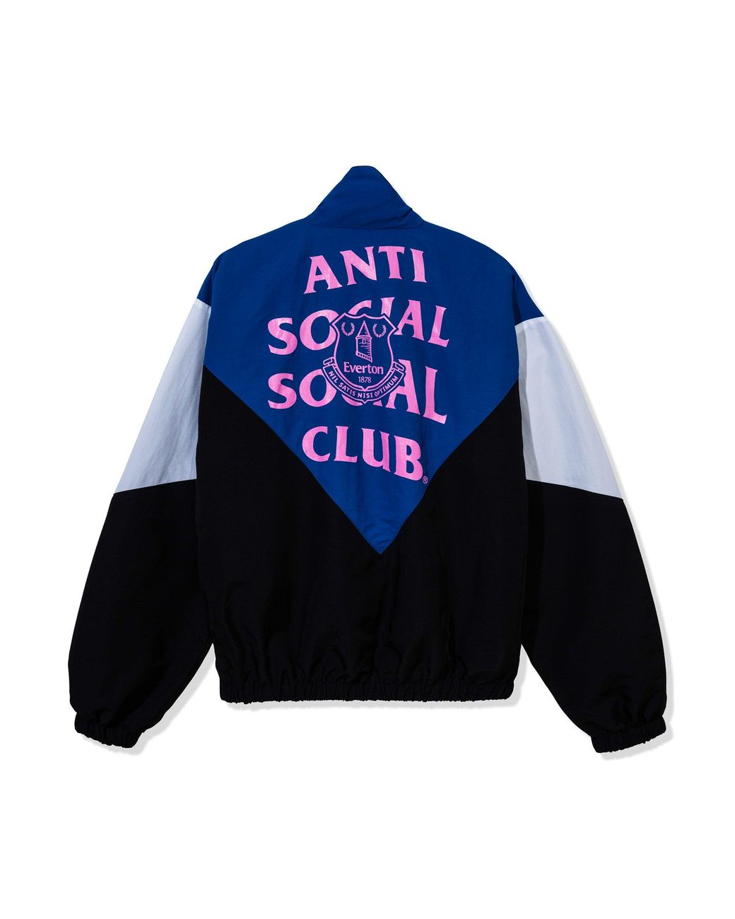 ANTI SOCIAL SOCIAL CLUB Blue Anti Social Club Assc X Everton Fc Premier Nylon Track Jacket