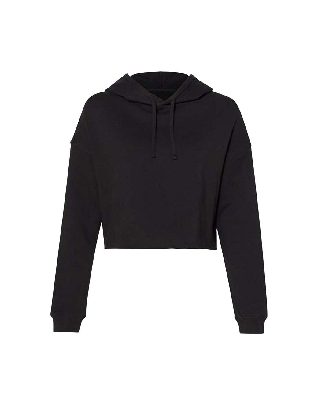 Miso Black Cropped Hoodie