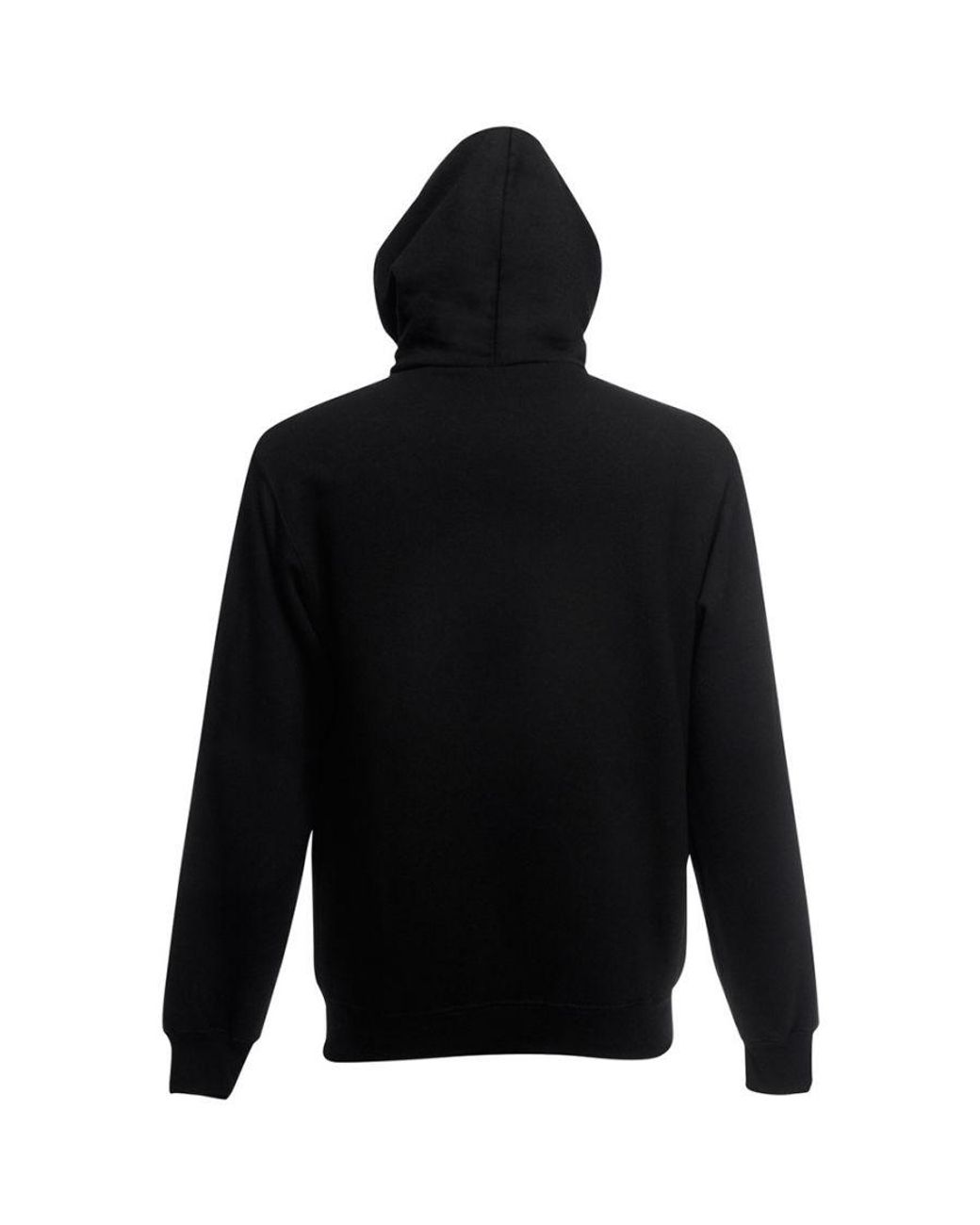 Fruit Of The Loom Black Hooded Sweatshirt for men