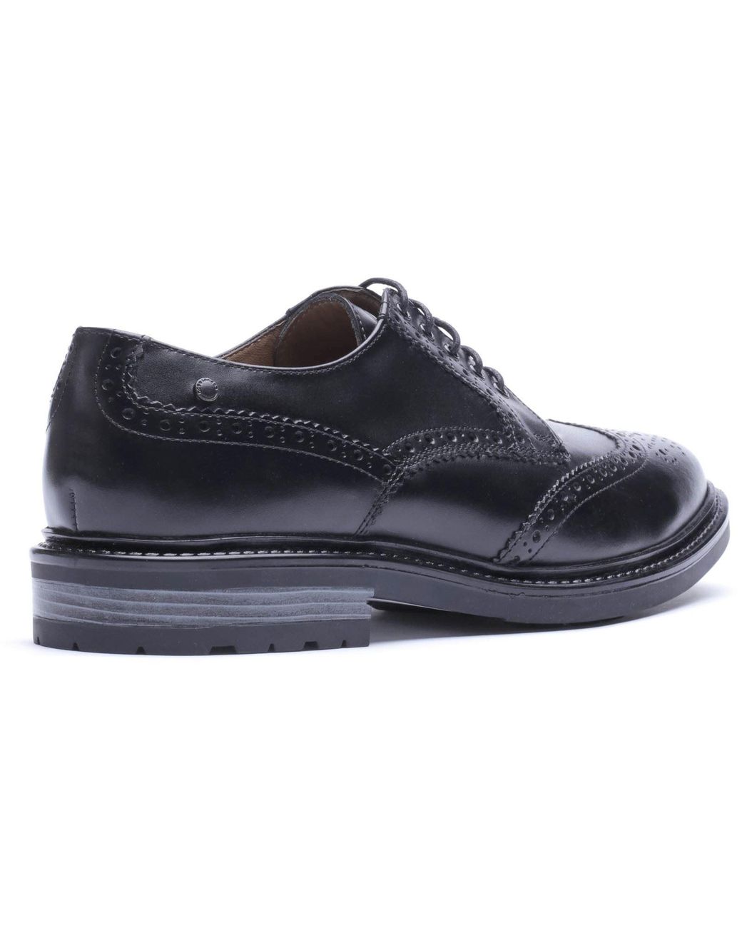 Base London Blue Tanner Leather Brogues Shoes for men