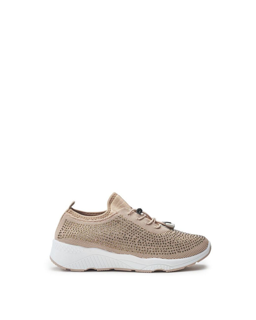 b.soleful Natural Giavanna Sneakers Textile