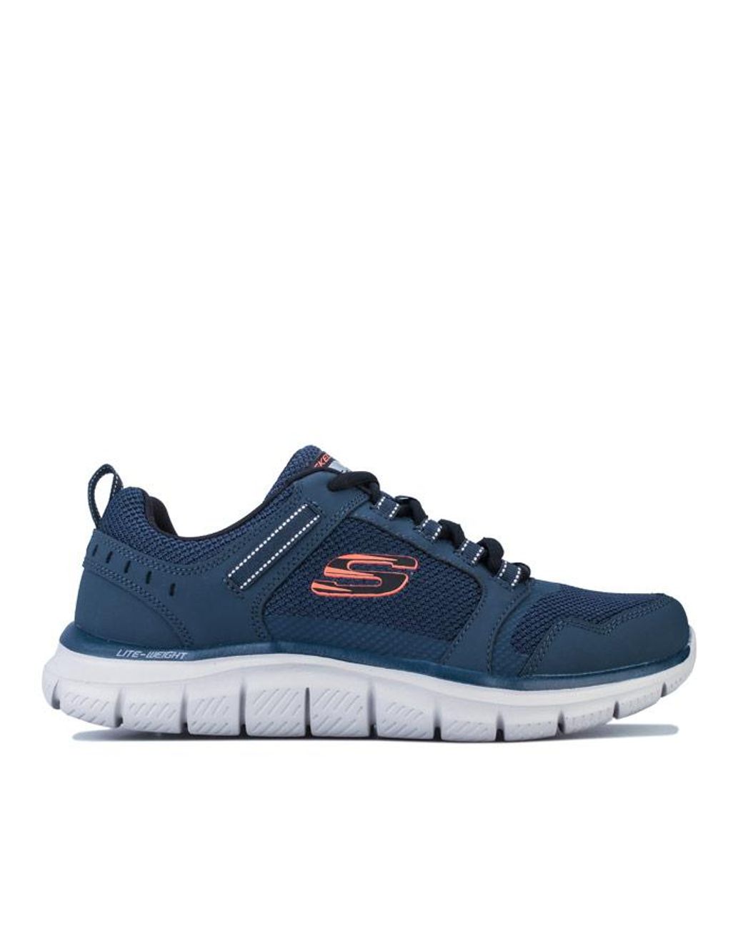 Skechers Blue Track Knockhill Trainers for men