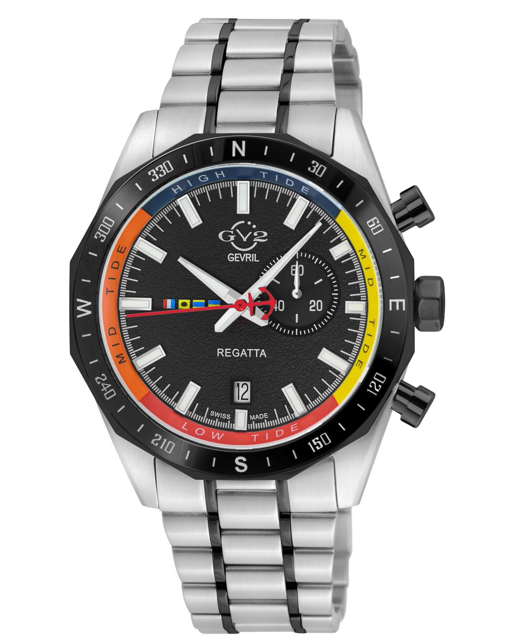 Gv2 Gray 42901B Freccia Chronograph Swiss Quartz Watch for men