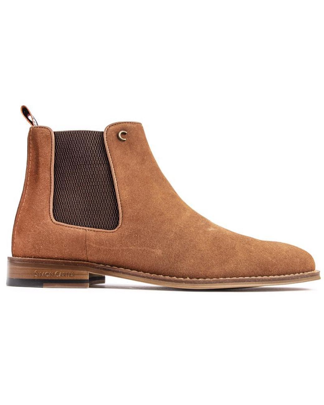 Simon Carter Brown Elgar 2 Chelsea Boots for men