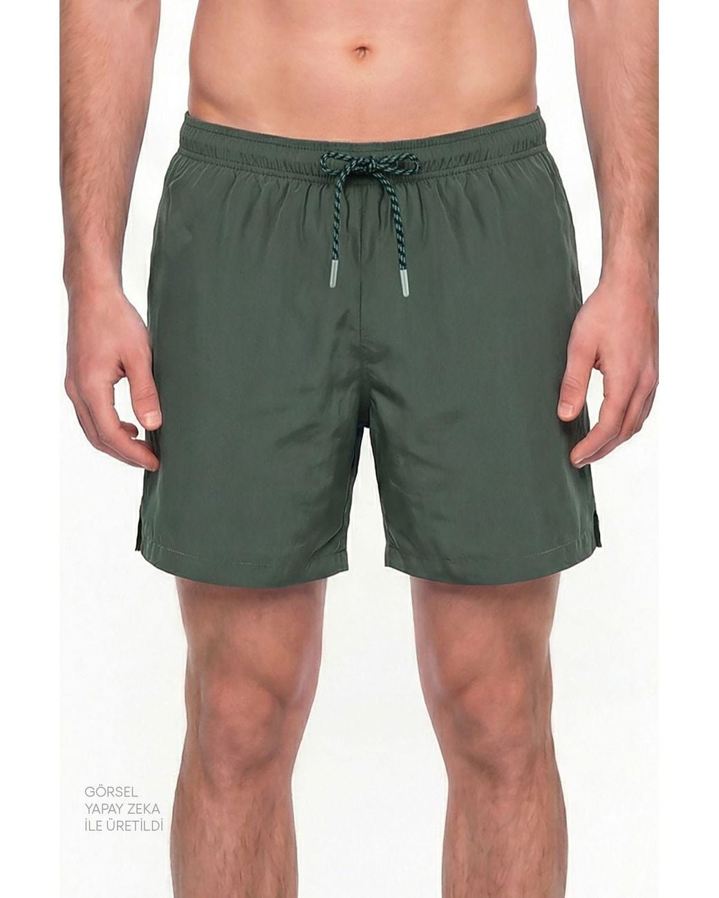 Penti Green Basic Dark Swim Shorts for men