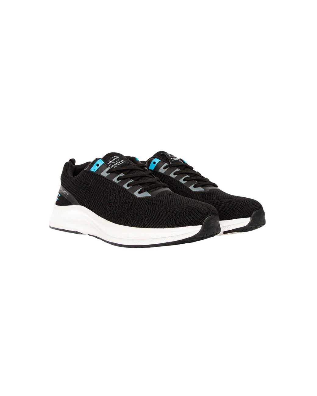 Crosshatch Black Rivas Trainers for men