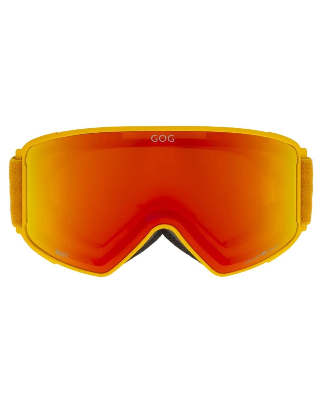 G.O.D Eyewear Orange Ladies Ski Snowboard Goggles With Uv400 Anti Fog Double Lens