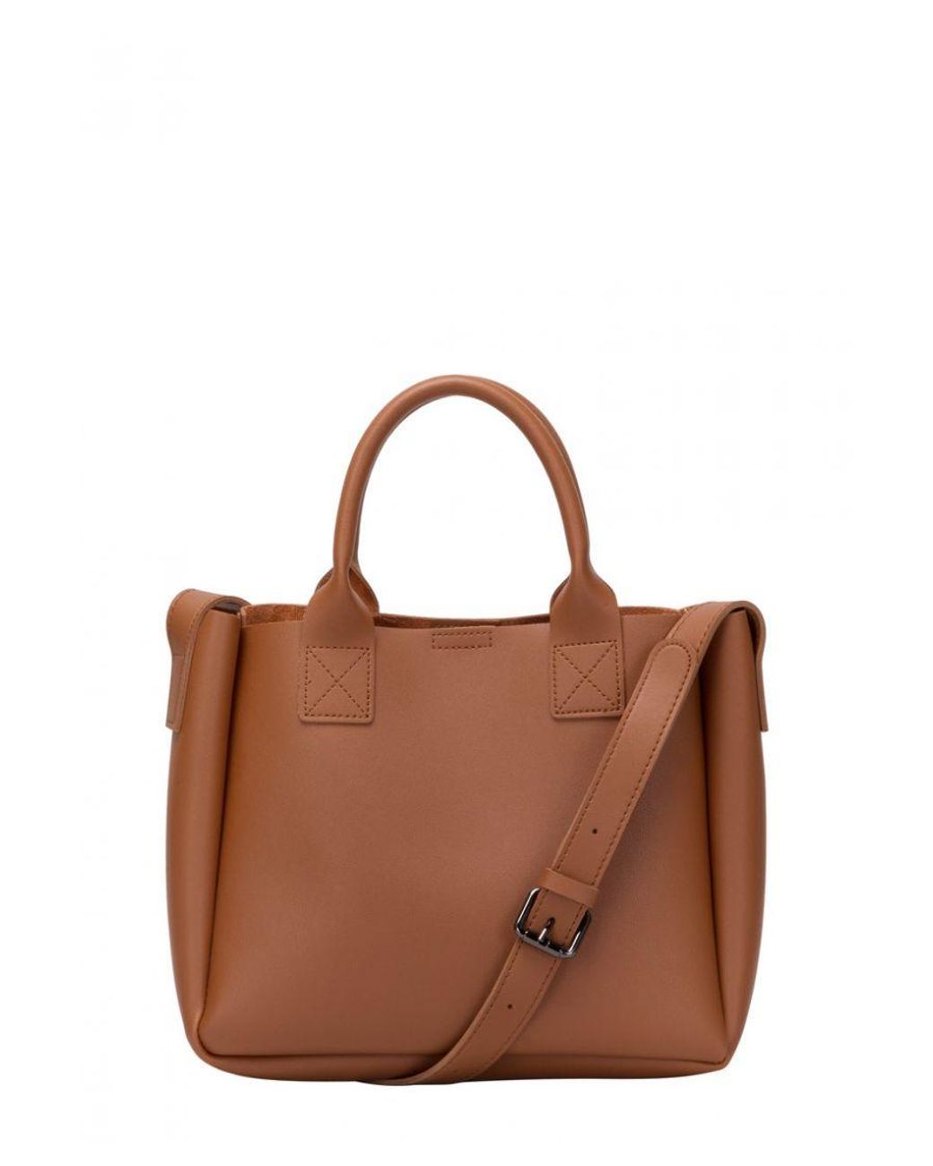 Claudia Canova Brown Megan Front Pocket Grab Bag