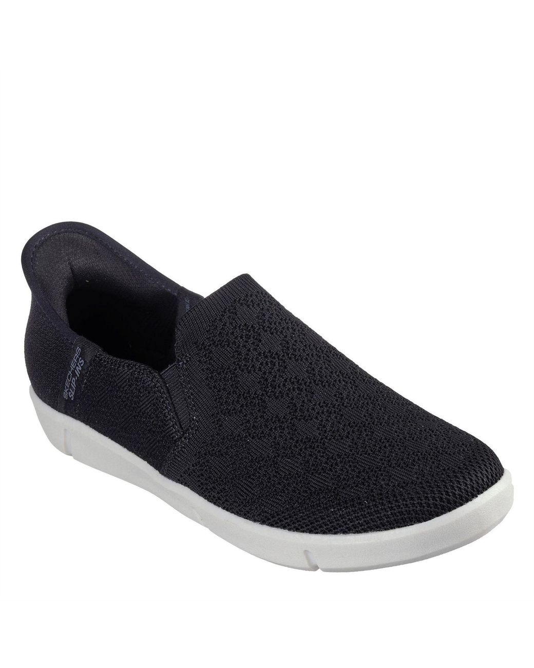 Skechers Blue Breezest Slip On Trainers