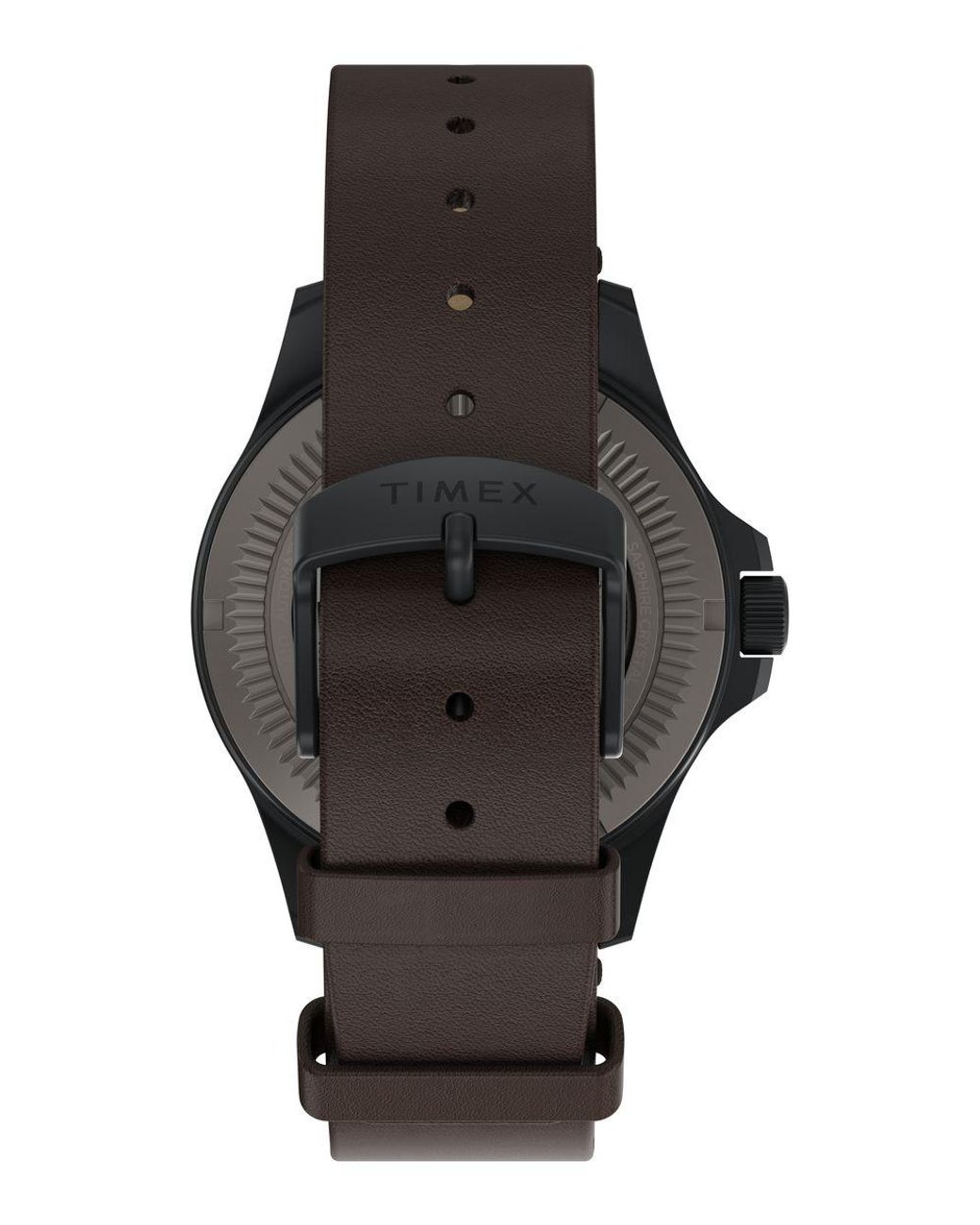 Timex Black Field Post Watch Tw2Y90900 Leather for men